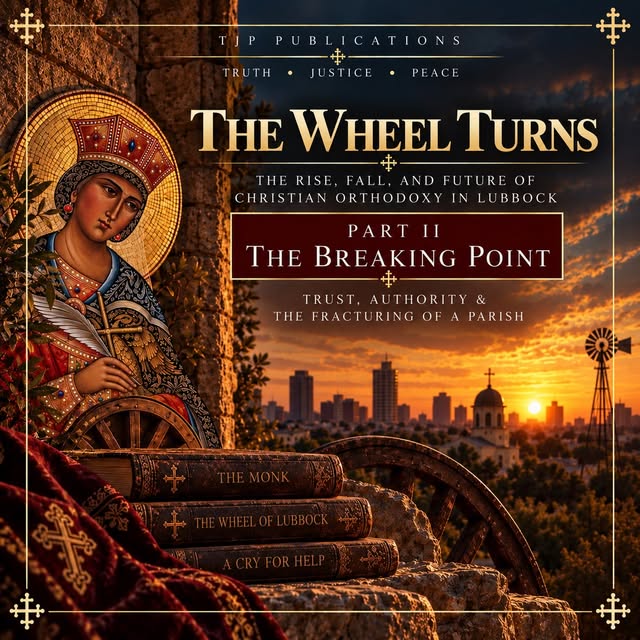 TJP Publications cover artwork for The Wheel Turns — Part II